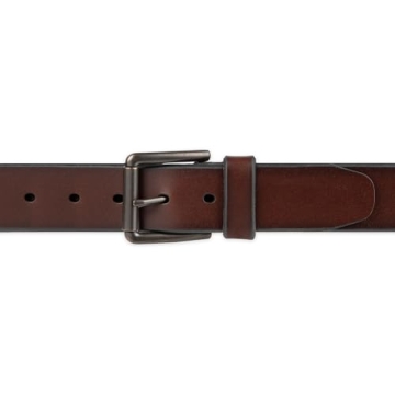 Dockers Men's Casual Leather Belt - Authentic Comfort and Style