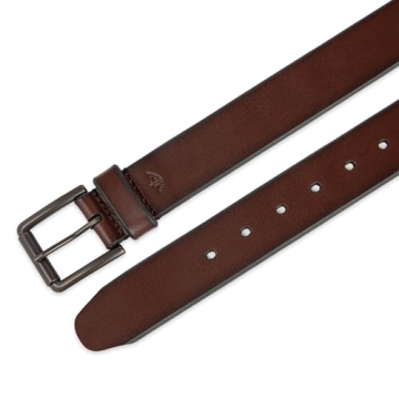 Dockers Men's Casual Leather Belt - Authentic Comfort and Style