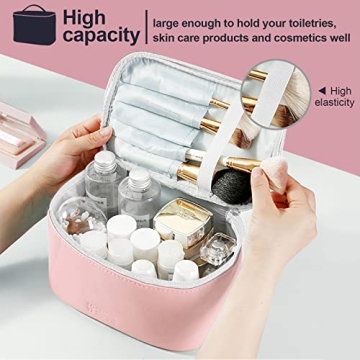 Travel-Friendly Waterproof Makeup Bag for Women