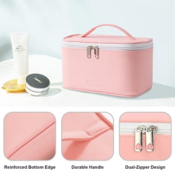 Travel-Friendly Waterproof Makeup Bag for Women