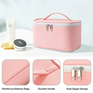 Travel-Friendly Waterproof Makeup Bag for Women