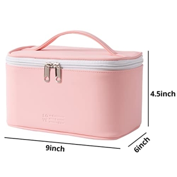 Travel-Friendly Waterproof Makeup Bag for Women