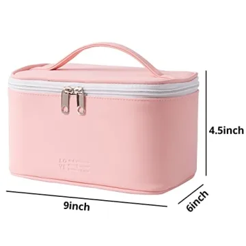 Travel-Friendly Waterproof Makeup Bag for Women