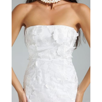 Chic Lace Midi Dress for Summer Events and Weddings