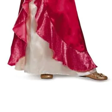 Disguise Disney Elena of Avalor Adventure Classic Girls' Costume Pink/Red/Kaf5 Lavender, XS (3T-4T)