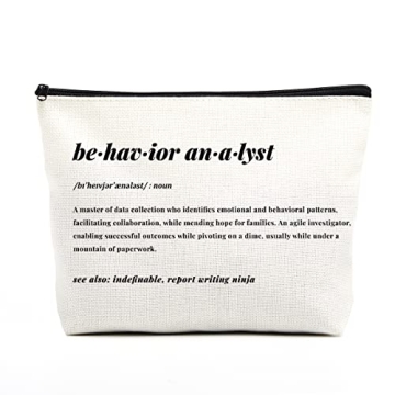 Behavior Analyst Definition Makeup Bag Gift for Women