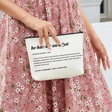 Behavior Analyst Definition Makeup Bag Gift for Women