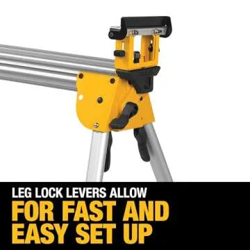 DEWALT Miter Saw Stand Heavy Duty Portable Support System