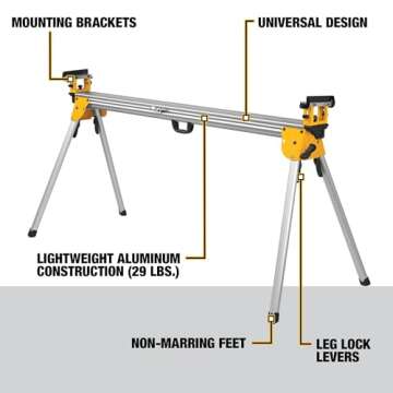 DEWALT Miter Saw Stand, Heavy Duty (DWX723)