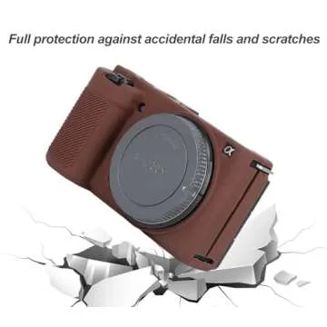 Pocoukate Silicone Case for Sony ZV-E10 Camera Protection