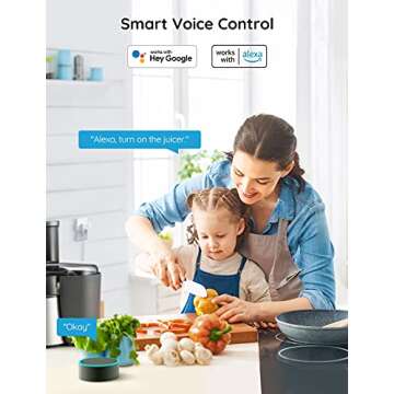 Govee Dual Smart Plug 2 Pack, 15A WiFi Bluetooth Outlet, Work with Alexa and Google Assistant, 2-in-...