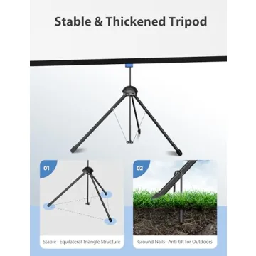 PARIS RHÔNE 80-inch Portable Projector Screen for Cinema