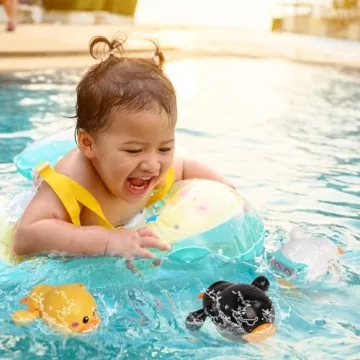 LiKee Floating Wind-Up Bath Toys for Toddlers - Fun Bath Time!