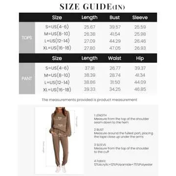 Okiwam Women's Cozy 2 Piece Lounge Set - Stylish & Comfortable