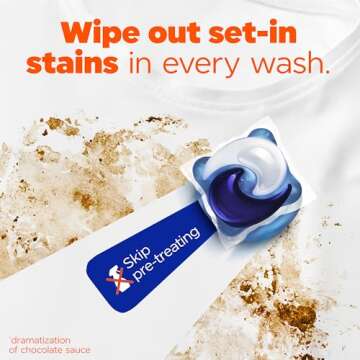 Tide Oxi Boost Power PODS Laundry Detergent Pods, 45 Count, Stain Remover Plus Oxi Power