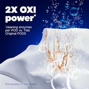 Tide Oxi Boost Power PODS, 45 Count Stain Remover