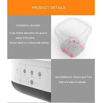 Portable Mini Folding Clothes Washing Machine, Bucket Automatic Home Travel Self-Driving Tour Underwear Foldable Washer, Pink