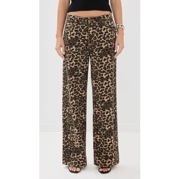 Lioness Women's Top Model Jeans in Leopard Print – S