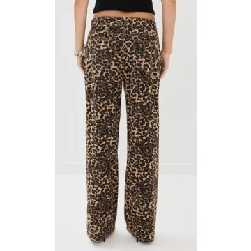 Lioness Women's Top Model Jeans in Leopard Print – S