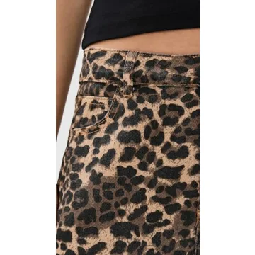 Lioness Women's Top Model Jeans in Leopard Print – S