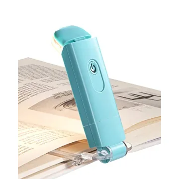 DEWENWILS USB Rechargeable Book Reading Light with Clip for Night Reading, Portable LED Eye Care Boo...
