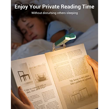 Portable USB Rechargeable Book Reading Light for Night