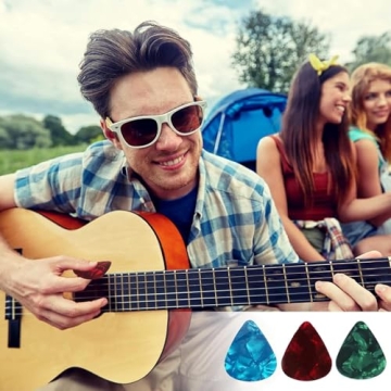 JINWEE Guitar Tuner and Capo Set for Beginners