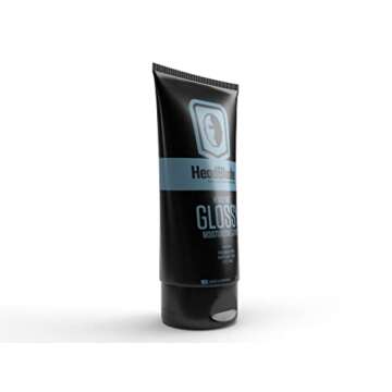 HeadBlade HeadLube Glossy Aftershave Moisturizer Lotion for Men (5 oz) - Leaves Head Shiny and Grease-Free