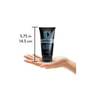 HeadBlade HeadLube Glossy Aftershave Moisturizer Lotion for Men (5 oz) - Leaves Head Shiny and Grease-Free