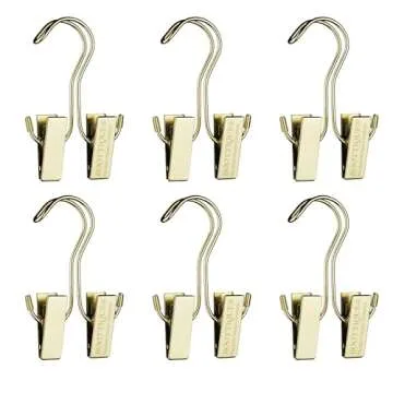 Boottique Boot Organizer: The Boot Rack- Fits in Most Closets- Hangs, Holds, Shapes, & Protects every size and style of Boots (Boot Rack with 6 Gold Hangers)