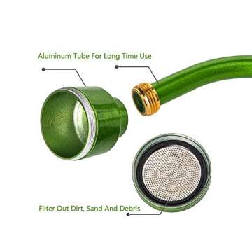 GREEN MOUNT 24 Inch Watering Wand for Easy Plant Care