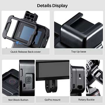 PICTRON Lightweight Vlogging Desk Mount Stand S (LS02)