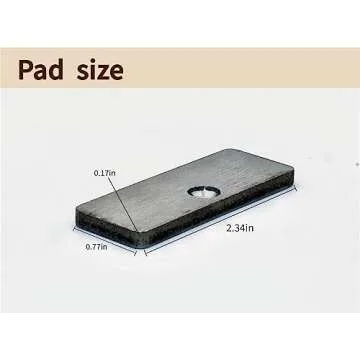 RACOFSB Fingerboard Rail Obstacles Self Assembled Made of Solid Stainless Steel for Pro Finger Skateboard (11" Long 2.2" Tall)