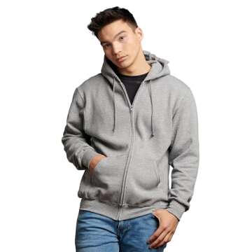 Russell Athletic mens 697hbm athletic hoodies, Oxford, Large US