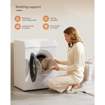 Zireot Heated Blanket Battery Operated ,Heating Blanket for neeck and Shoulder