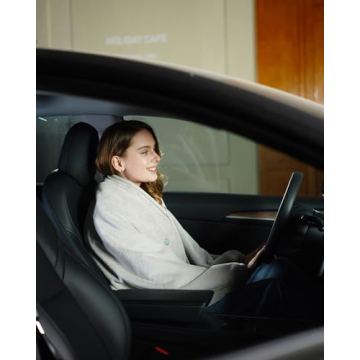 Zireot Heated Blanket Battery Operated ,Heating Blanket for neeck and Shoulder