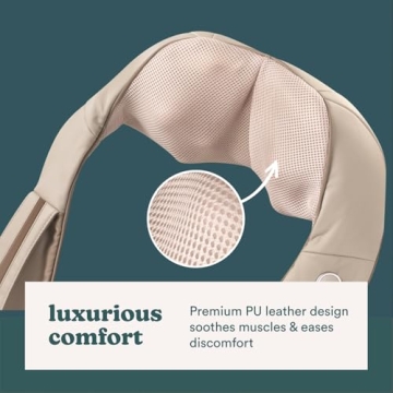 HoMedics Shiatsu Heated Neck Massager with 3 Speed Settings