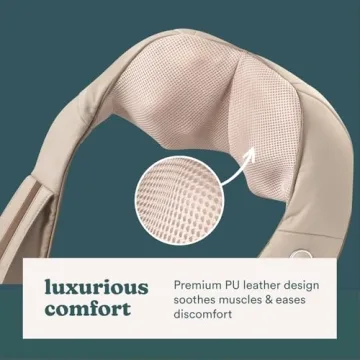 HoMedics Shiatsu Heated Neck Massager with 3 Speed Settings