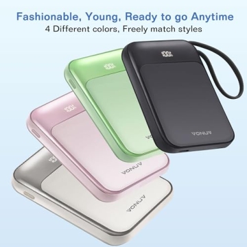 VONUV Magnetic Power Bank 10000mAh - Fast Wireless Charger