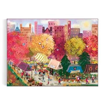 Challenging Autumn Puzzle with Gorgeous Artwork for Families