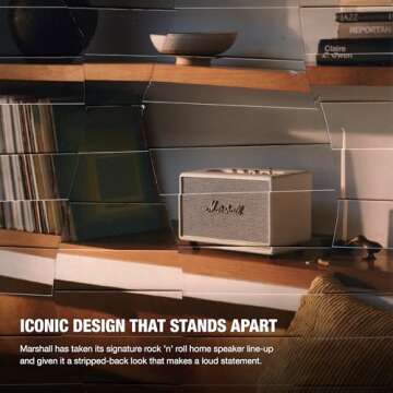 Marshall Acton III Bluetooth Speaker - Cream