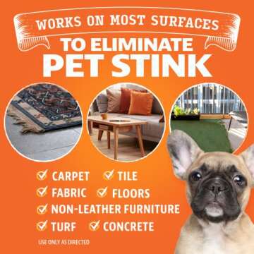 ANGRY ORANGE Pet Odor Eliminator for Strong Odor - Pack of 2 Citrus Deodorizers for Dog or Cat Urine Smells on Carpet, Furniture & Floors - 24 oz & 1 Gallon (Refill) - Puppy Supplies