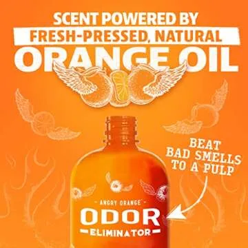 ANGRY ORANGE Pet Odor Eliminator - Fresh Citrus Clean