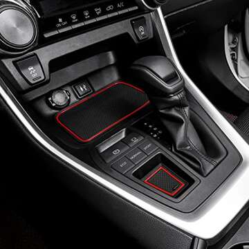 JDMCAR Liner Accessories Compatible with Toyota RAV4 2019-2024 2025 and 2021-2025 RAV-4 Prime, Custo...