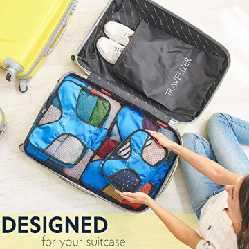 Travelizer Packing Cubes Set for Stress-Free Organization