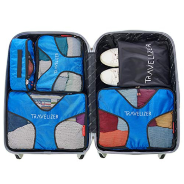 Travelizer Packing Cubes Set for Stress-Free Organization