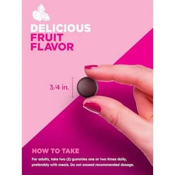 PINK Biotin Gummies - Non-GMO & Gluten Free | 60 Count