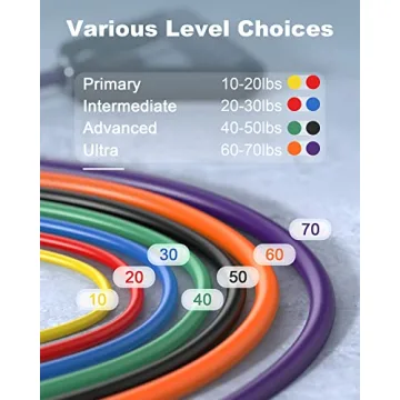 Resistance Bands Set for Strength Training and Rehabilitation