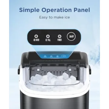 COWSAR Stainless Steel Ice Maker for Home Use