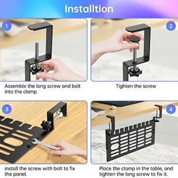 Upgrade Your Workspace with IRENPORU Cable Management Rack